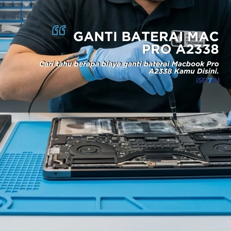 ganti baterai macbook pro