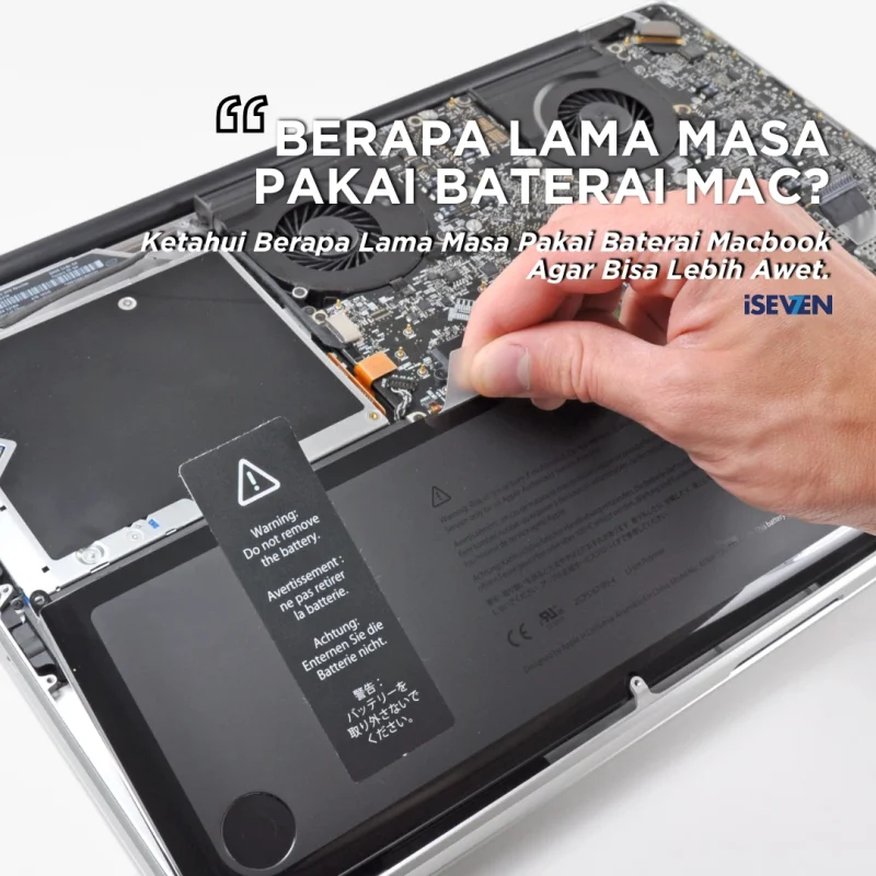 Rahasia Masa Pakai Baterai MacBook Agar Awet 10 Tahun