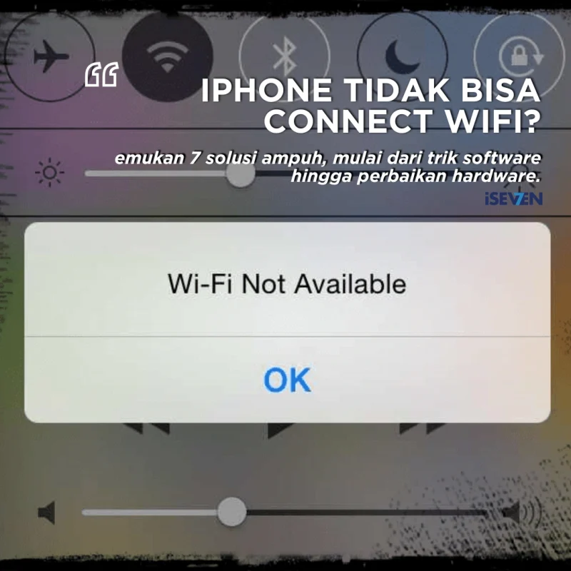 Cara Atasi iPhone Tidak Bisa Connect ke WiFi