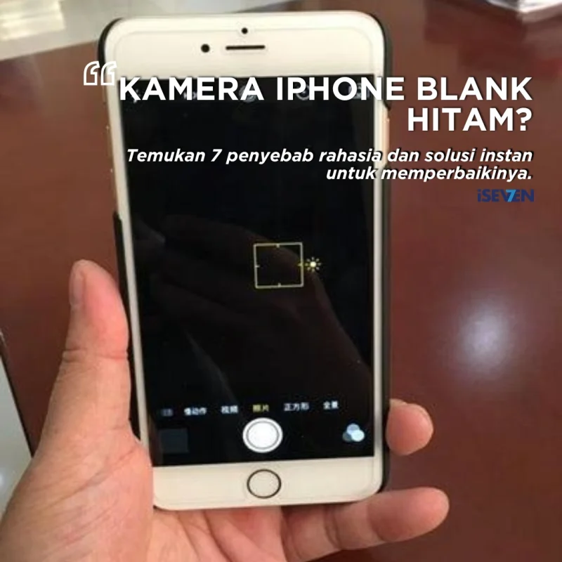 Kamera iPhone Hanya Menampilkan Layar Hitam? Ini yang Wajib Kamu Coba!