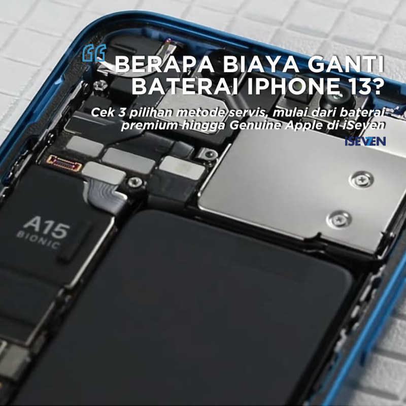 Ganti Baterai iPhone 13 di 2026