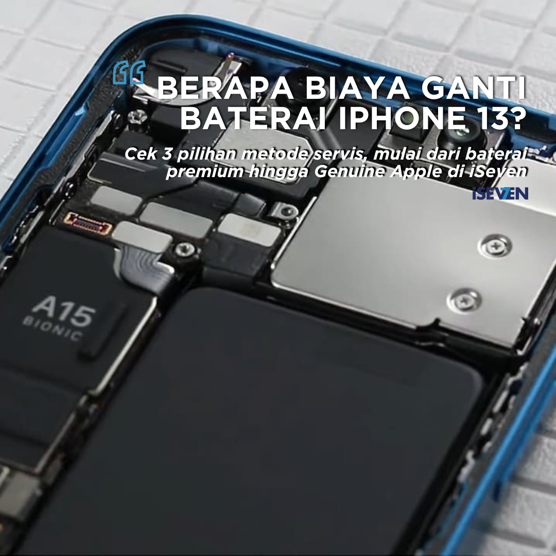 Ganti Baterai iPhone 13 di 2026