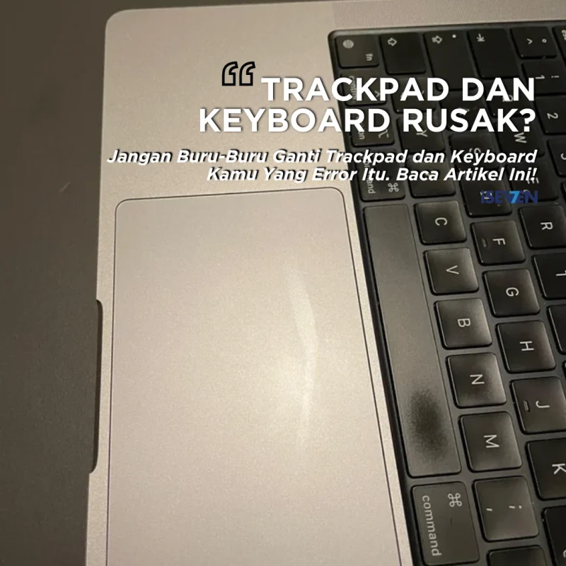 Masalah Keyboard dan Trackpad MacBook Tidak Bisa Di Klik! (Cek Fleksibelnya) (UPDATE 2026)