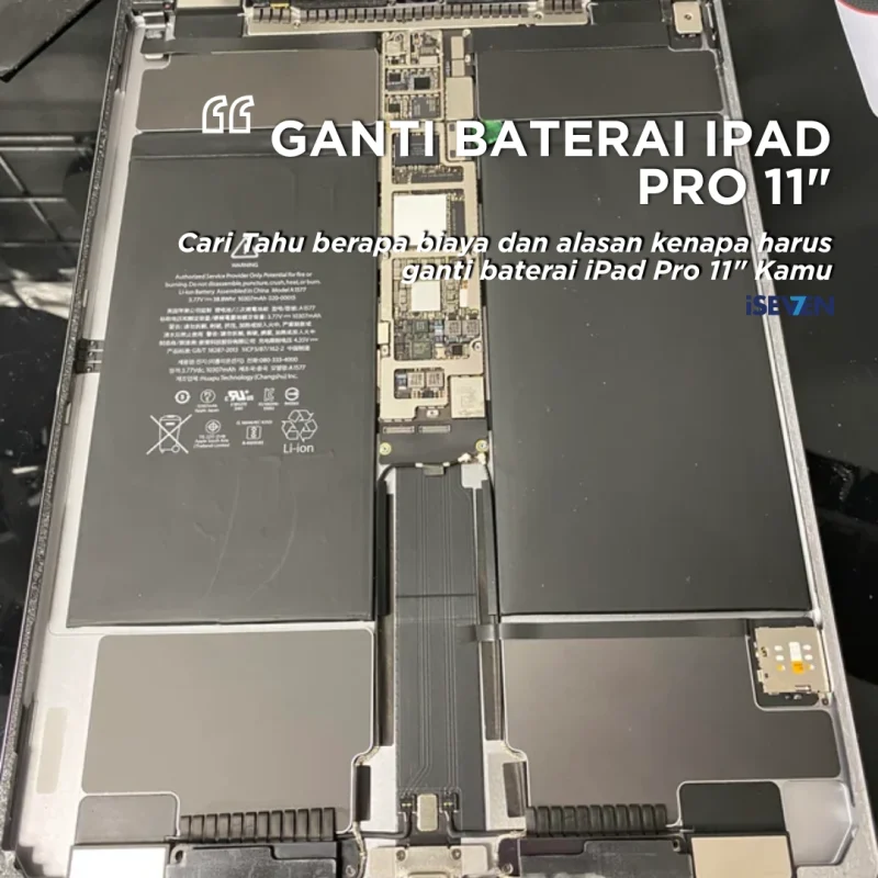 Ganti Baterai iPad Pro 11 Inch