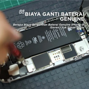 4 Daftar Biaya Ganti Baterai Genuine iPhone Terbaru 2026: Kenapa Harus yang Asli?