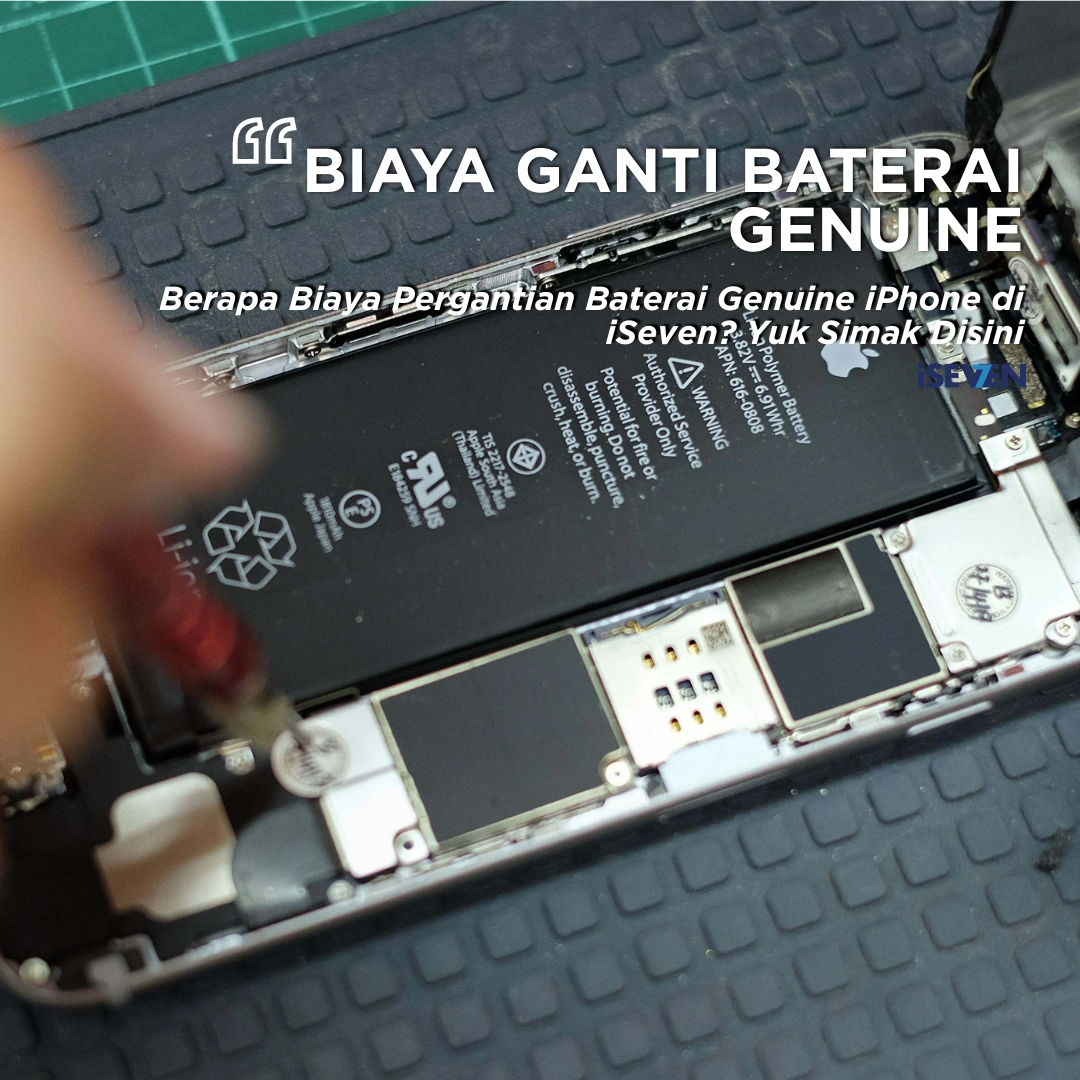 4 Daftar Biaya Ganti Baterai Genuine iPhone Terbaru 2026: Kenapa Harus yang Asli?