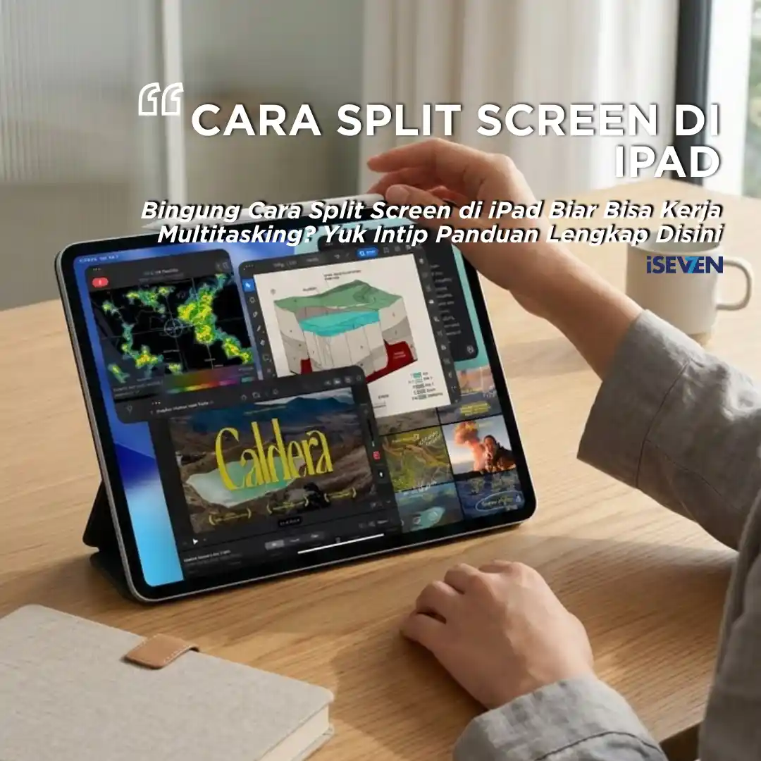 Cara Split Screen di iPad: Ini 4 Trik Multitasking Paling Cepat & Mudah!