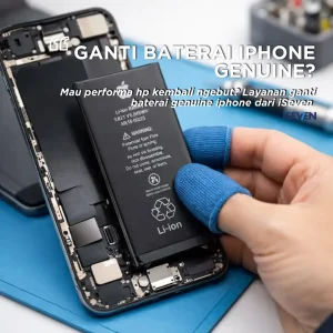 Ganti Baterai Genuine iPhone Tanpa Antre: 100% Solusi Cepat Balikin Battery Health!