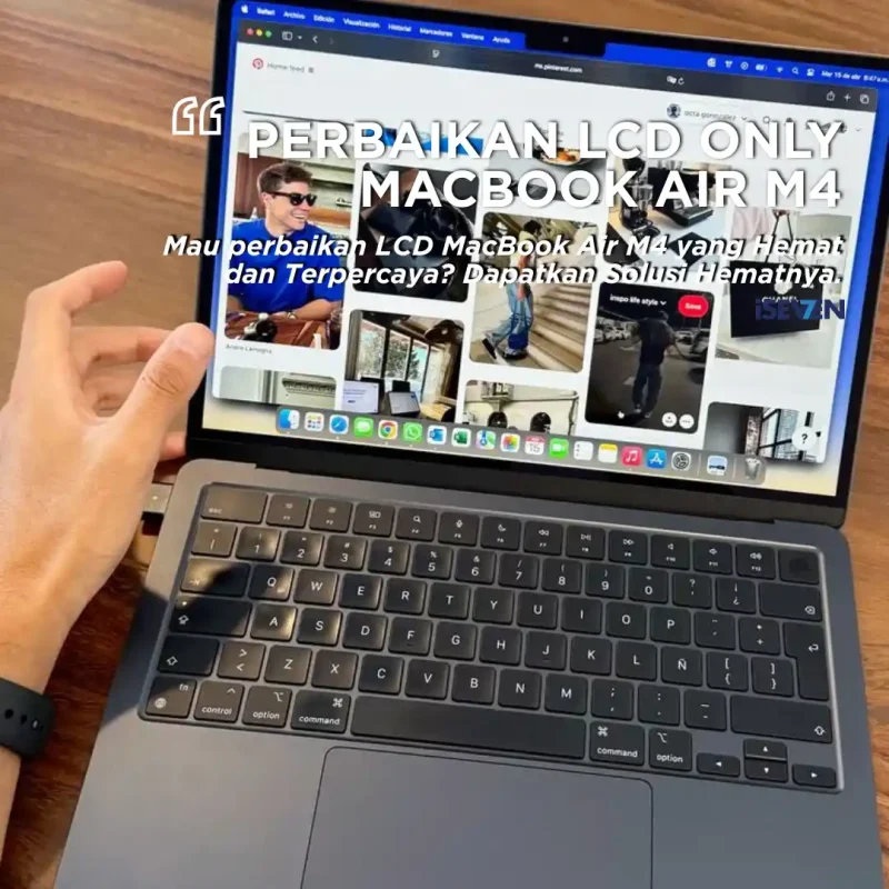 pergantian lcd only macbook air m4