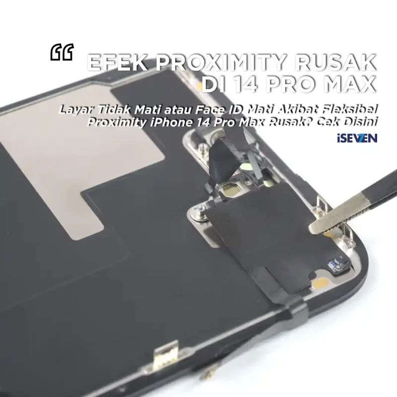 5 Efek Fleksibel Proximity iPhone 14 Pro Max Rusak & Munculnya Log Panic Full!