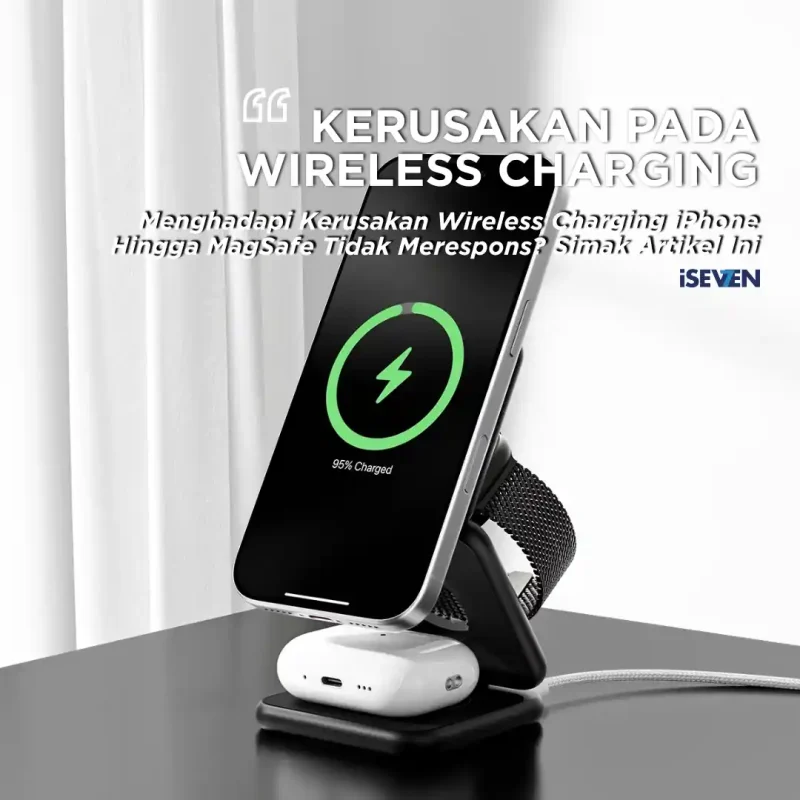 Solusi Kerusakan Wireless Charging iPhone Apakah Bisa Diperbaiki? (Simak Panduan Lengkap 2026)