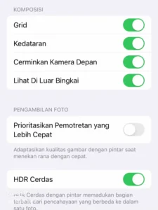 Aktifkan Fitur Grid